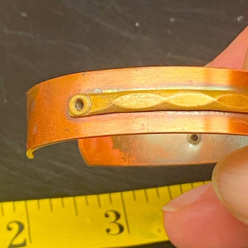 Ladies 6” copper bracelet - Picture 4 of 8